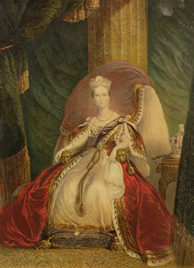 Portrait of Queen Victoria by English School